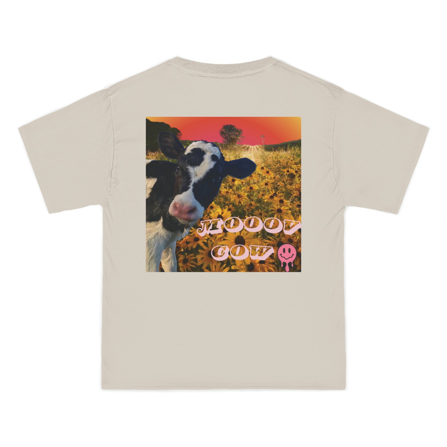 .MOO COW SUNSET AESTHETIC TEE