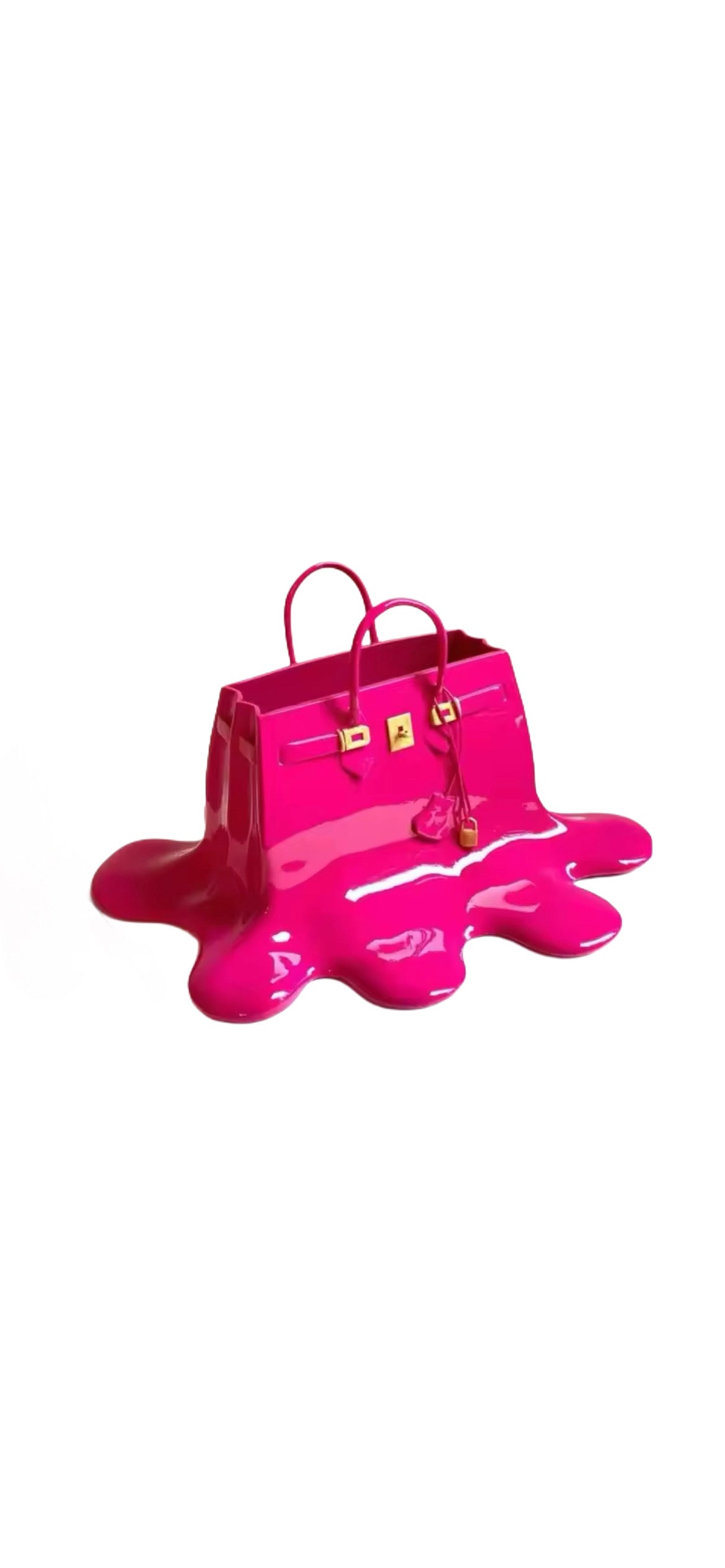 B*RKIN BAG VASE