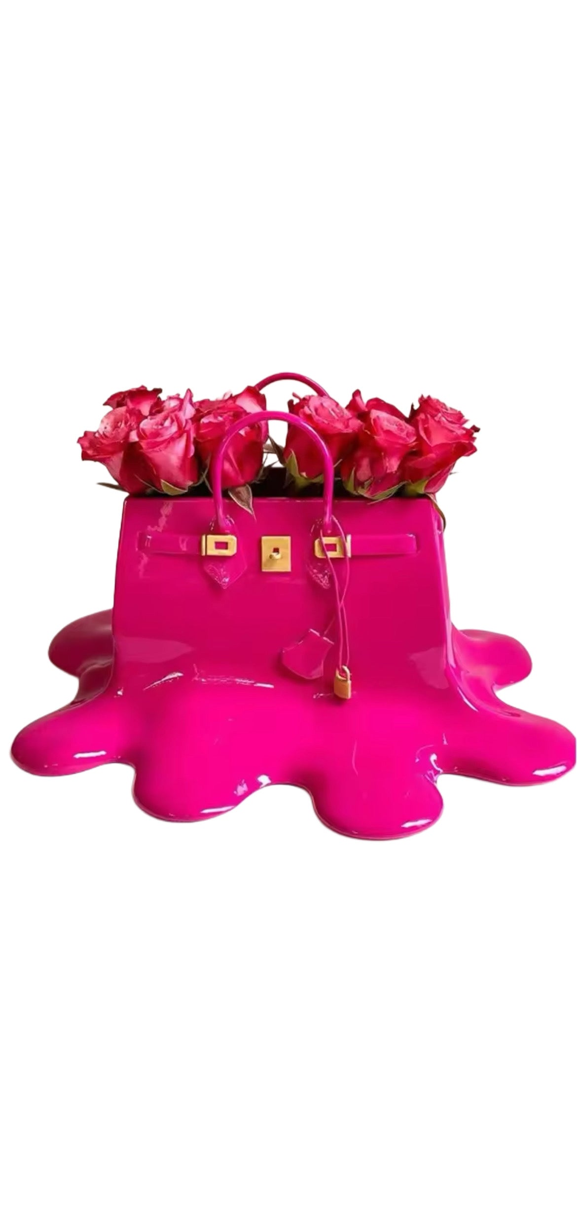 B*RKIN BAG VASE