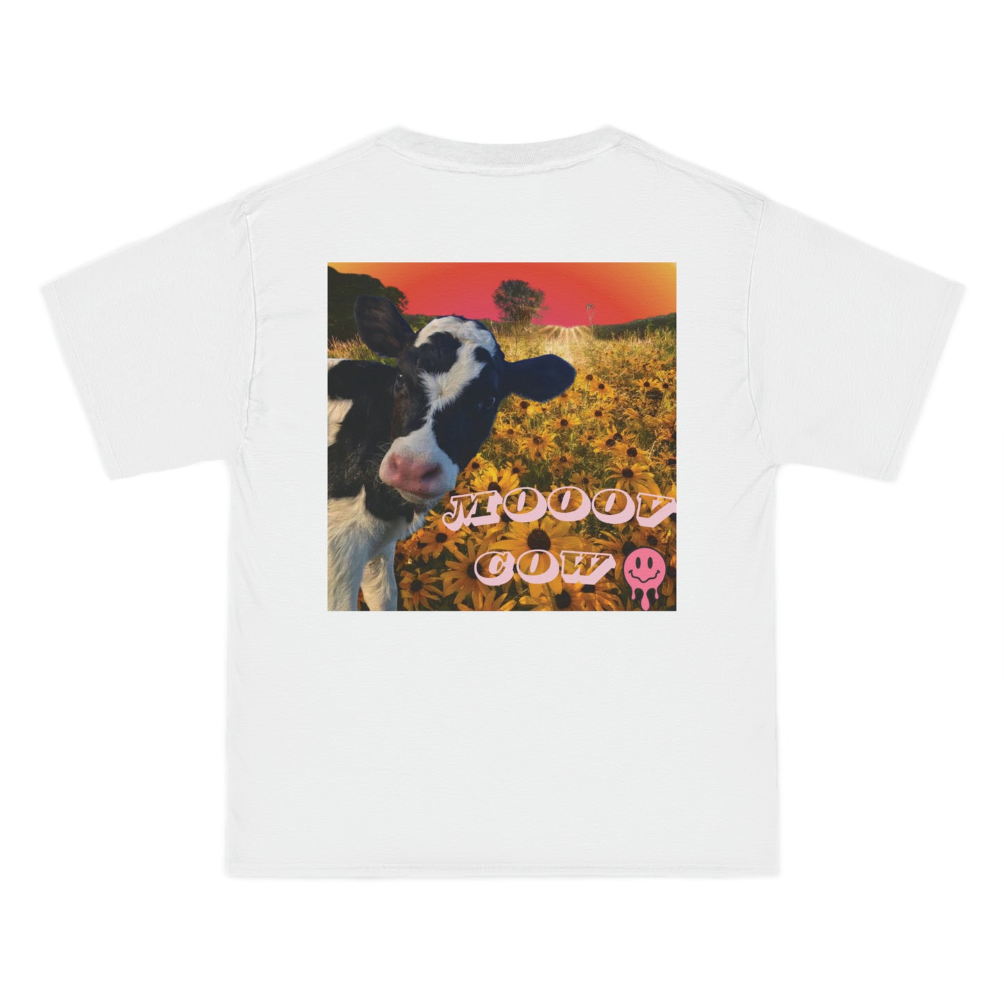 .MOO COW SUNSET AESTHETIC TEE
