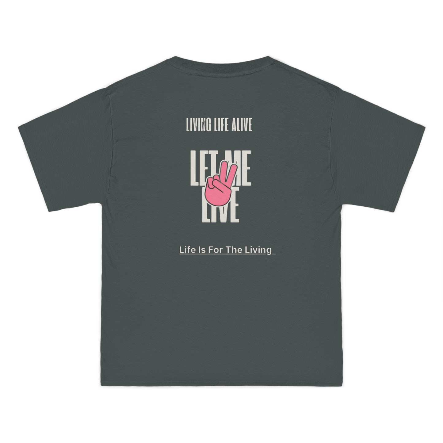 .LET ME LIVE N PEACE TEE