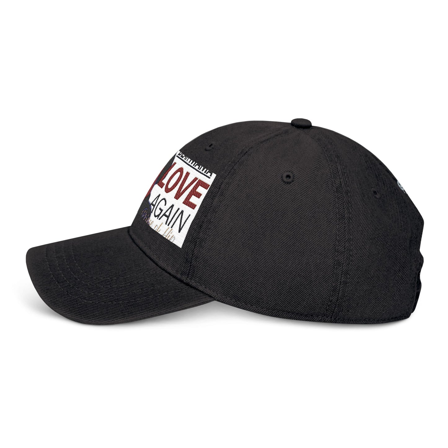 TUPAC .AESTHETIC DENIM CAP (Embroidery)